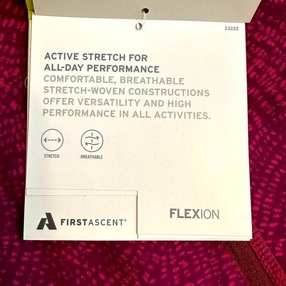 Eddie Bauer First Accent Sandstone Soft Shell Jacket Size M Burgundy Pink - Picture 10 of 15